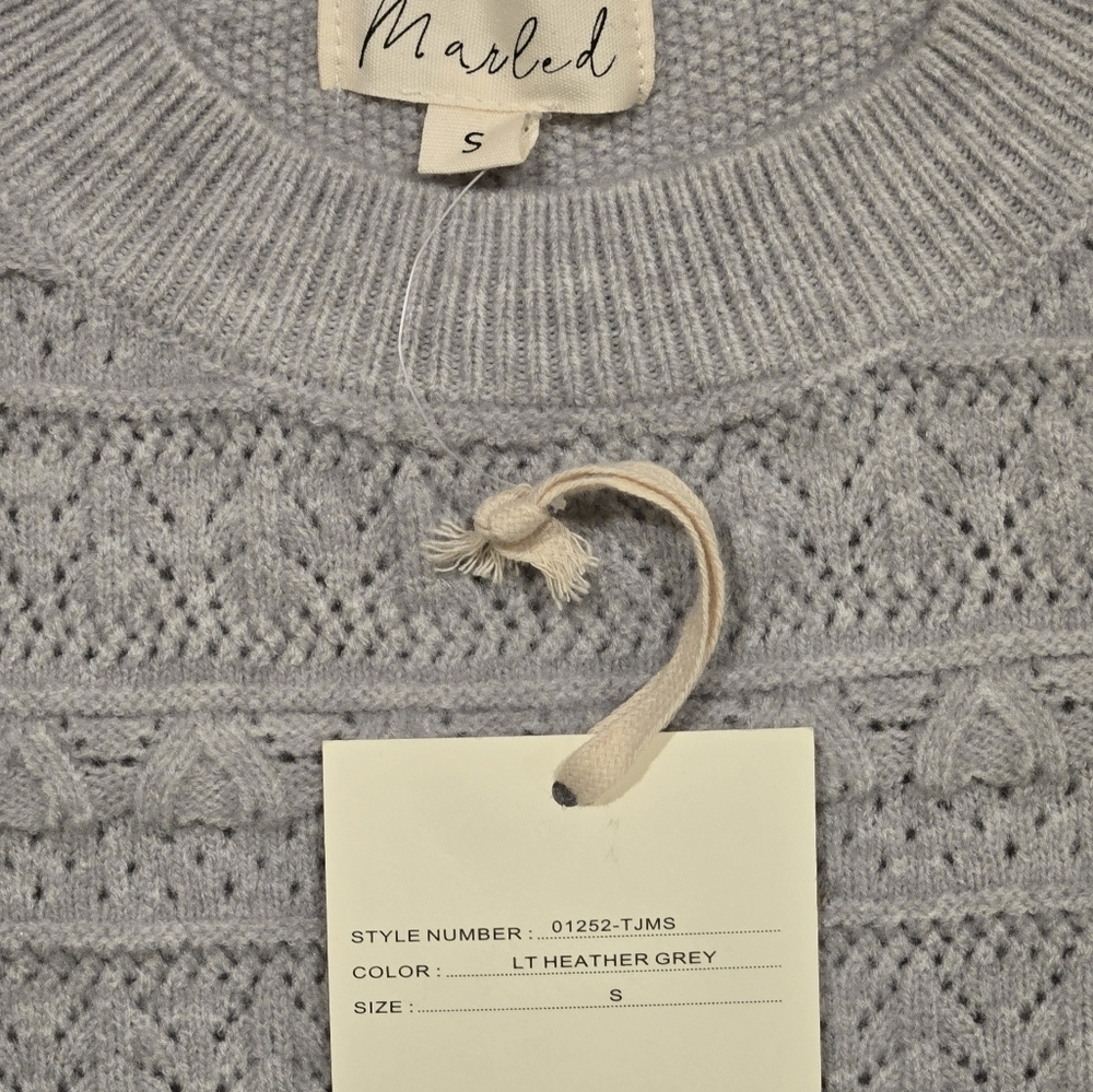 NWT Marled Sweater - Picture 6 of 9